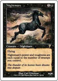 Cheval de cauchemar - 7ième Edition