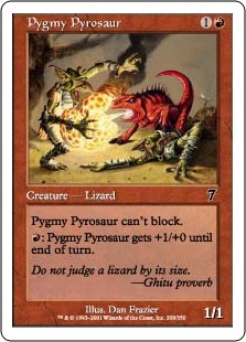 Pyrosaure pygmée - 7ième Edition