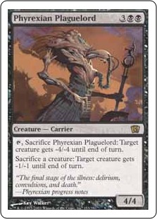 Seigneur de la peste phyrexian - 8ième Edition