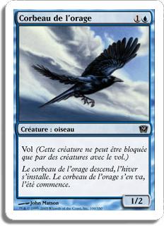 Corbeau de l'orage - 9ième Edition