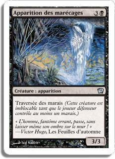 Apparition des marécages - 9ième Edition
