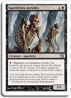 Squelettes serviles - 9ième Edition