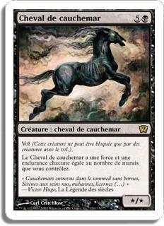 Cheval de cauchemar - 9ième Edition