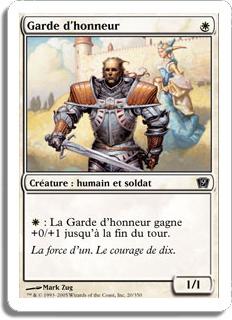 Garde d'honneur - 9ième Edition