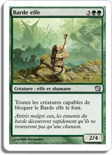 Barde elfe - 9ième Edition