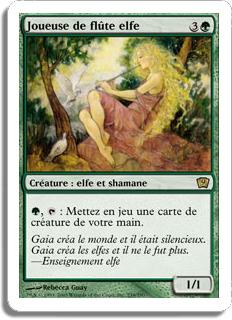 Joueuse de flûte elfe - 9ième Edition