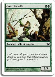 Guerrier elfe - 9ième Edition