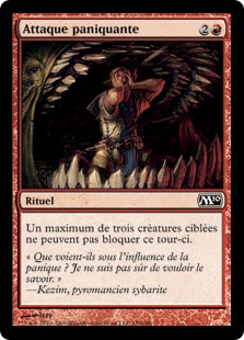 Attaque paniquante - Magic 2010