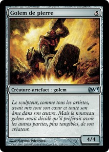 Golem de pierre - Magic 2011