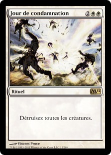 Jour de condamnation - Magic 2012