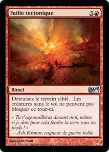 Faille tectonique - Magic 2012