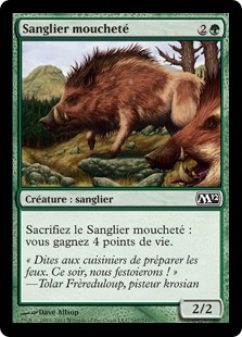 Sanglier moucheté - Magic 2012