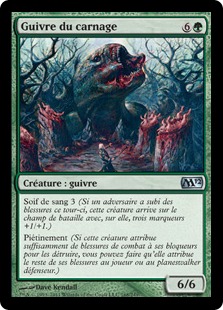 Guivre du carnage - Magic 2012