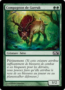 Compagnon de Garruk - Magic 2012