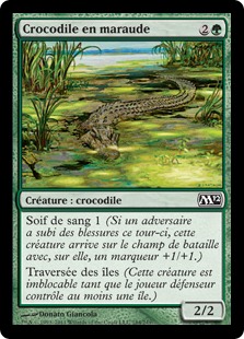 Crocodile en maraude - Magic 2012