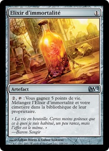 Élixir d'immortalité - Magic 2012