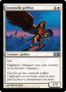 Sentinelle griffon - Magic 2012