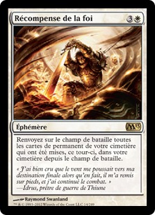 Récompense de la foi - Magic 2013