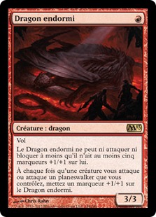 Dragon endormi - Magic 2013