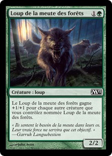 Loup de la meute des forêts - Magic 2013