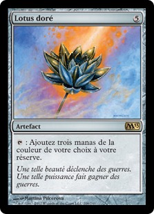 Lotus doré - Magic 2013
