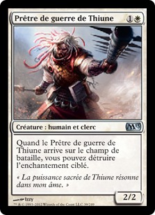 Prêtre de guerre de Thiune - Magic 2013