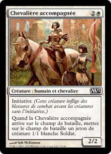 Chevalière accompagnée - Magic 2013