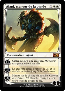 Ajani, meneur de la bande - Magic 2014