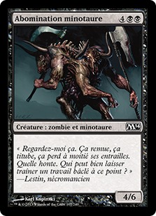 Abomination minotaure - Magic 2014