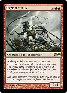 Ogre factieux - Magic 2014