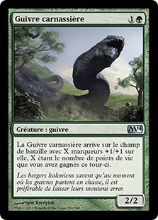 Guivre carnassière - Magic 2014