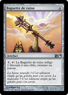 Baguette de ruine - Magic 2014