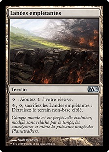 Landes empiétantes - Magic 2014