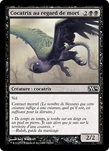 Cocatrix au regard de mort - Magic 2014