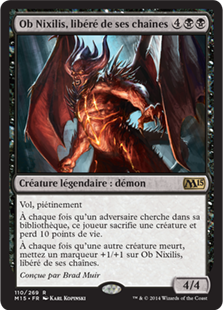 Ob Nixilis, libéré de ses chaînes - Magic 2015