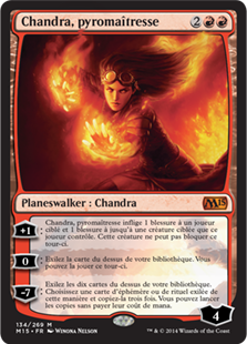 Chandra, pyromaîtresse - Magic 2015