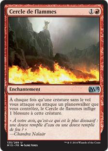 Cercle de flammes - Magic 2015