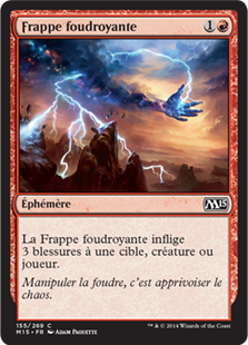 Frappe foudroyante - Magic 2015