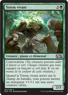 Totem vivant - Magic 2015