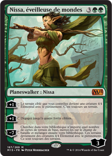 Nissa, éveilleuse de mondes - Magic 2015