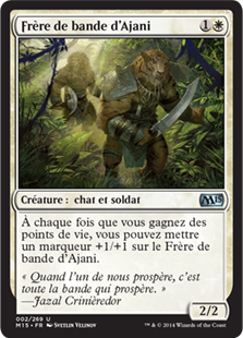 Frère de bande d'Ajani - Magic 2015