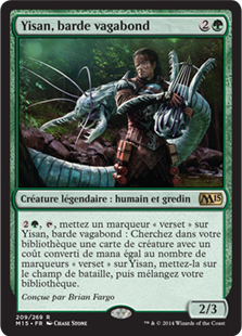 Yisan, barde vagabond - Magic 2015