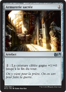 Armurerie sacrée - Magic 2015