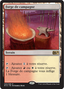 Forge de campagne - Magic 2015