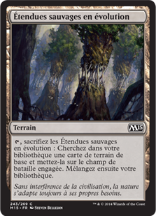 Étendues sauvages en évolution - Magic 2015