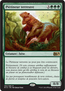 Piétineur terrestre - Magic 2015