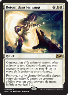 Retour dans les rangs - Magic 2015