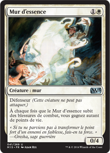 Mur d'essence - Magic 2015