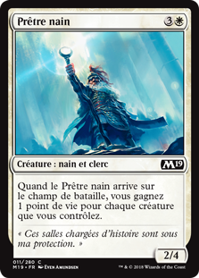 Prêtre nain - Magic 2019