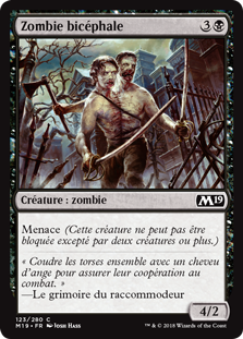 Zombie bicéphale - Magic 2019